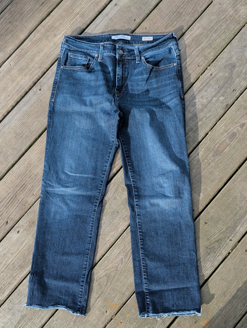 Mavi Niki Straight Leg Crop Jeans